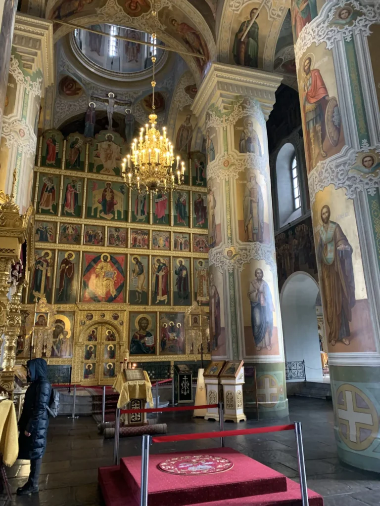 interieur eglise kremlin kazan russie