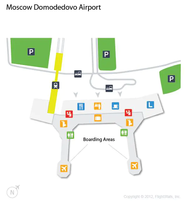 plan aeroport domodedovo