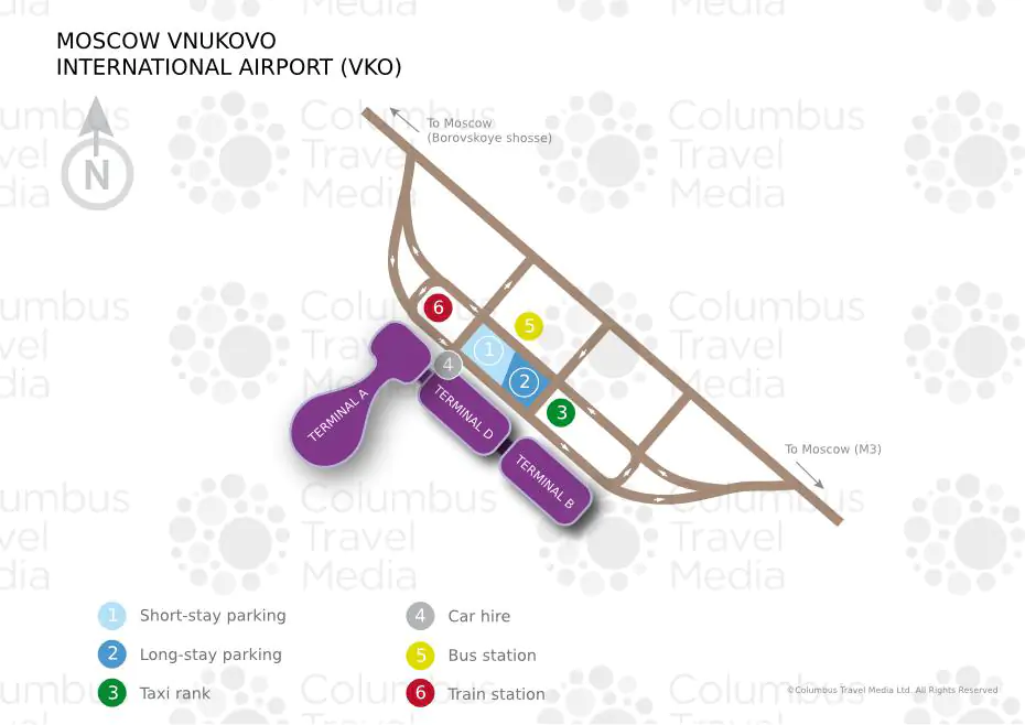 plan aeroport vnukovo