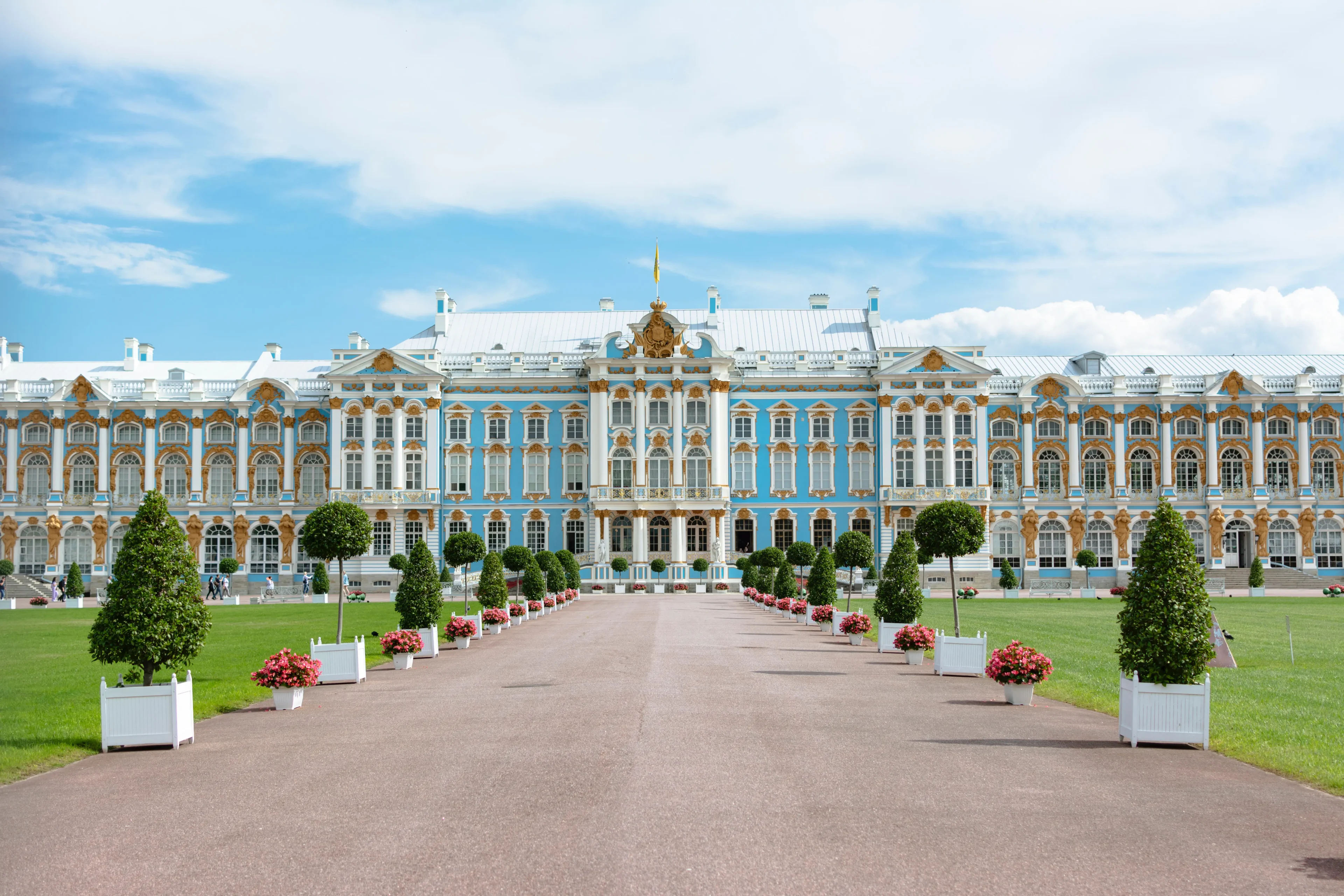 visiter le palais de catherine st petersbourg russie